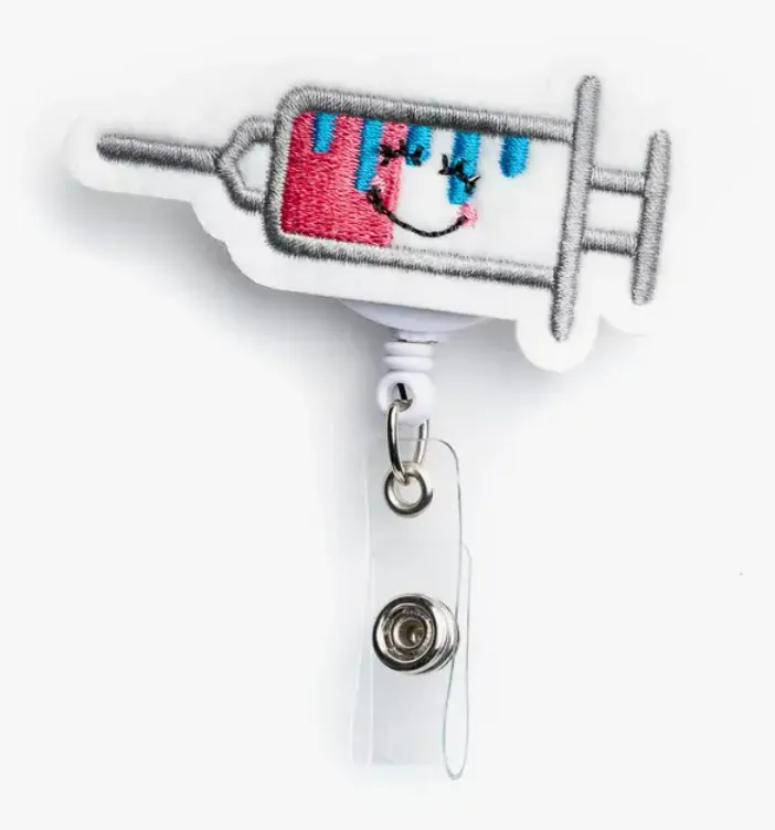 Syringe Badge Reel