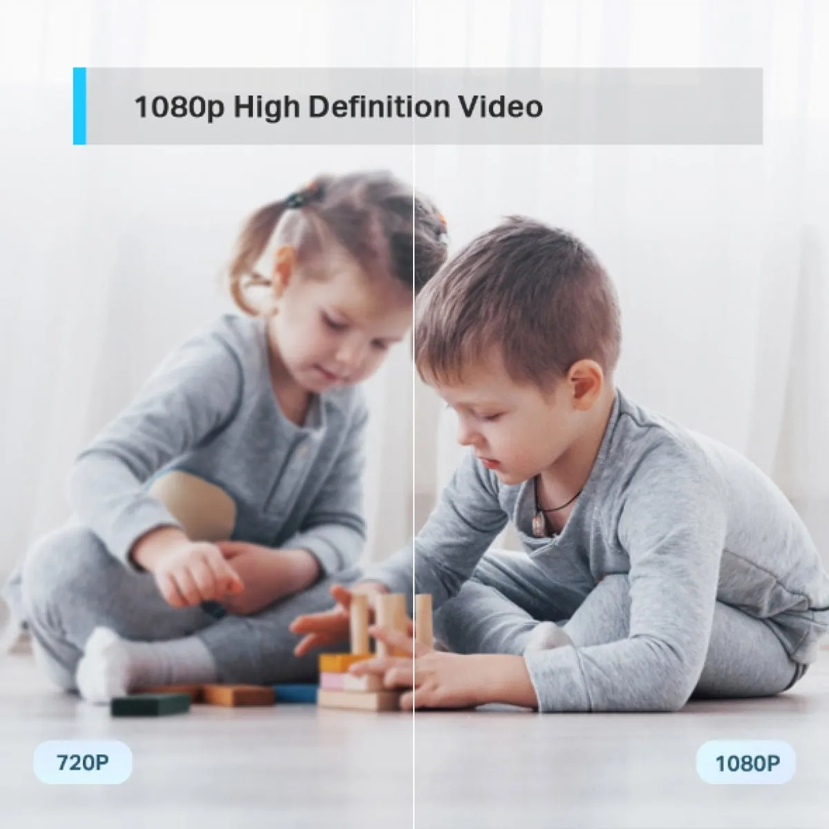 TAPO C200 Pan/Tilt Home Security Wifi Camera, 1080P, Two-Way Audio