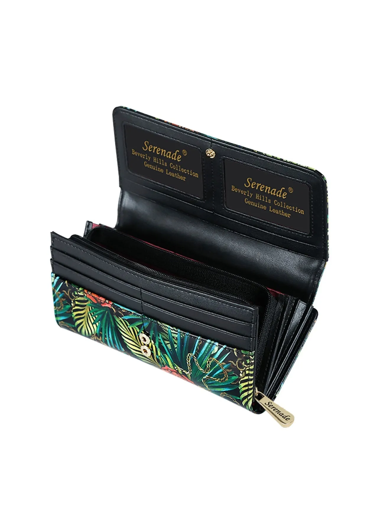 TATIANA LARGE LEATHER RFID WALLET- WNS4901-SALE