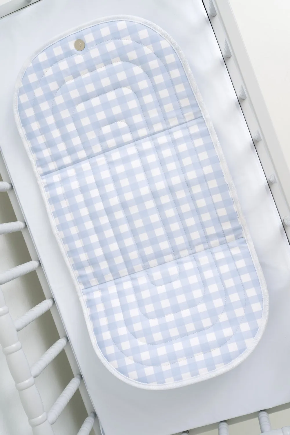 T.B.B.C. x Pluie Pret Changing Clutch - Buckhead Blue Gingham