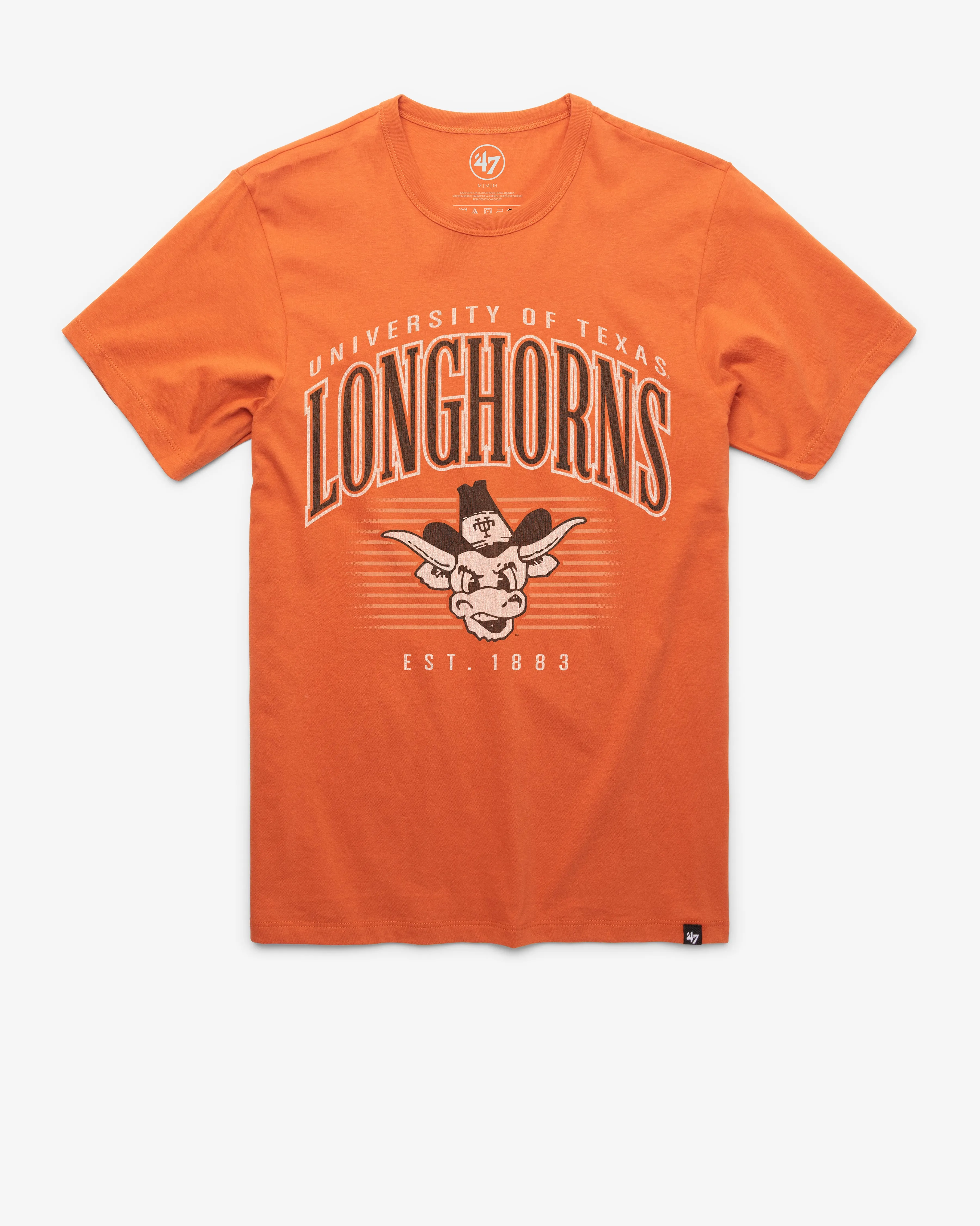 TEXAS LONGHORNS VINTAGE DOUBLE HEADER '47 FRANKLIN TEE