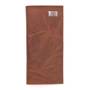 Texas Tech Red Raiders Brown Secretary Leather Wallet