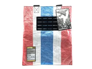 TGI Friday's Classic Hong Kong Style Red-White-Blue Bag