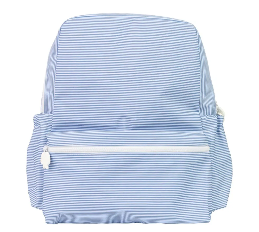 The Backpack Navy Mini Stripe - Apple of My Isla