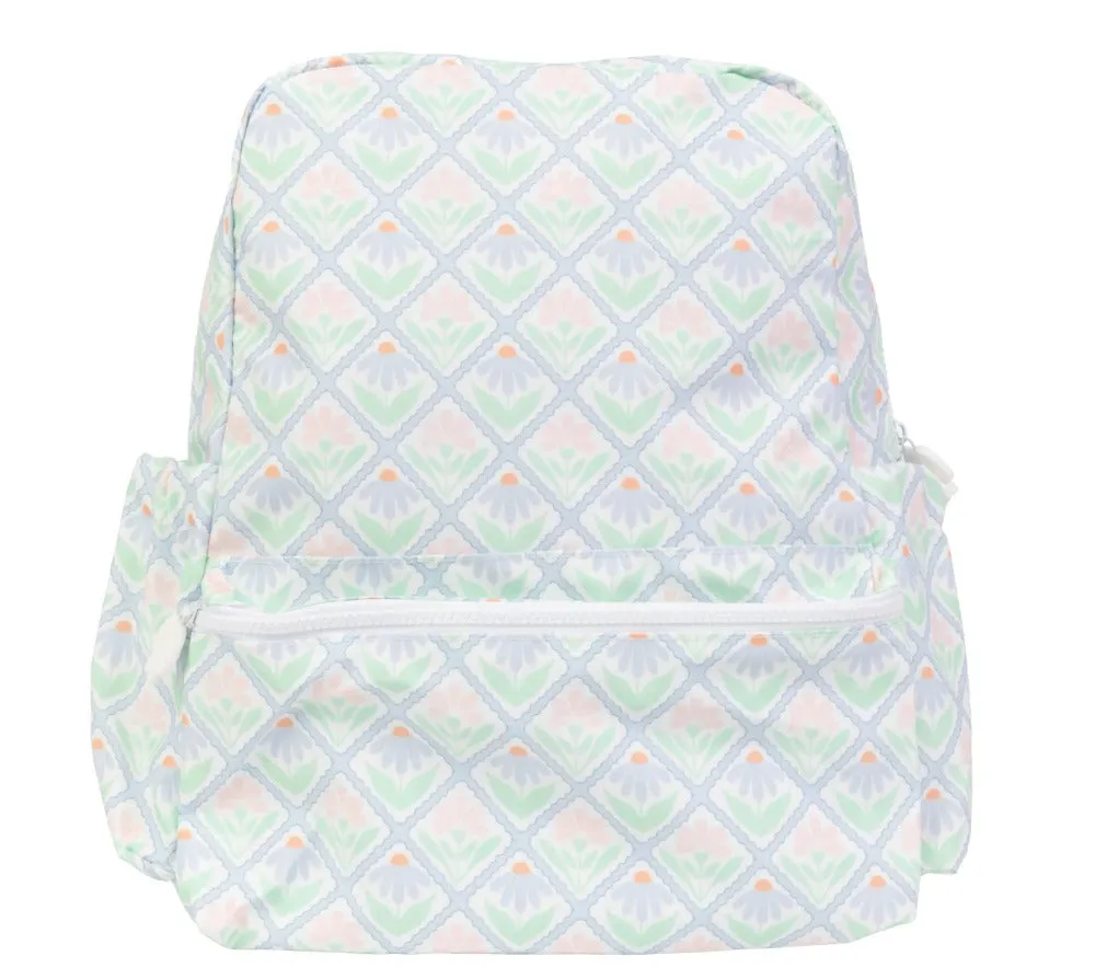 The Backpack Pastel Floral - Large - Apple of My Isla