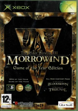 The Elder Scrolls lll: Morrowind Game of the Year Edition
