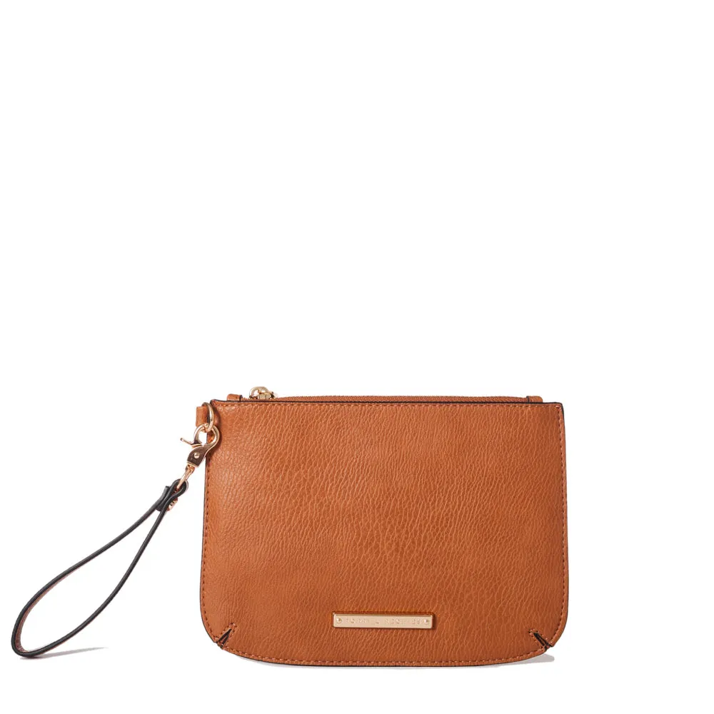 the EVERYDAY CROSSBODY cognac