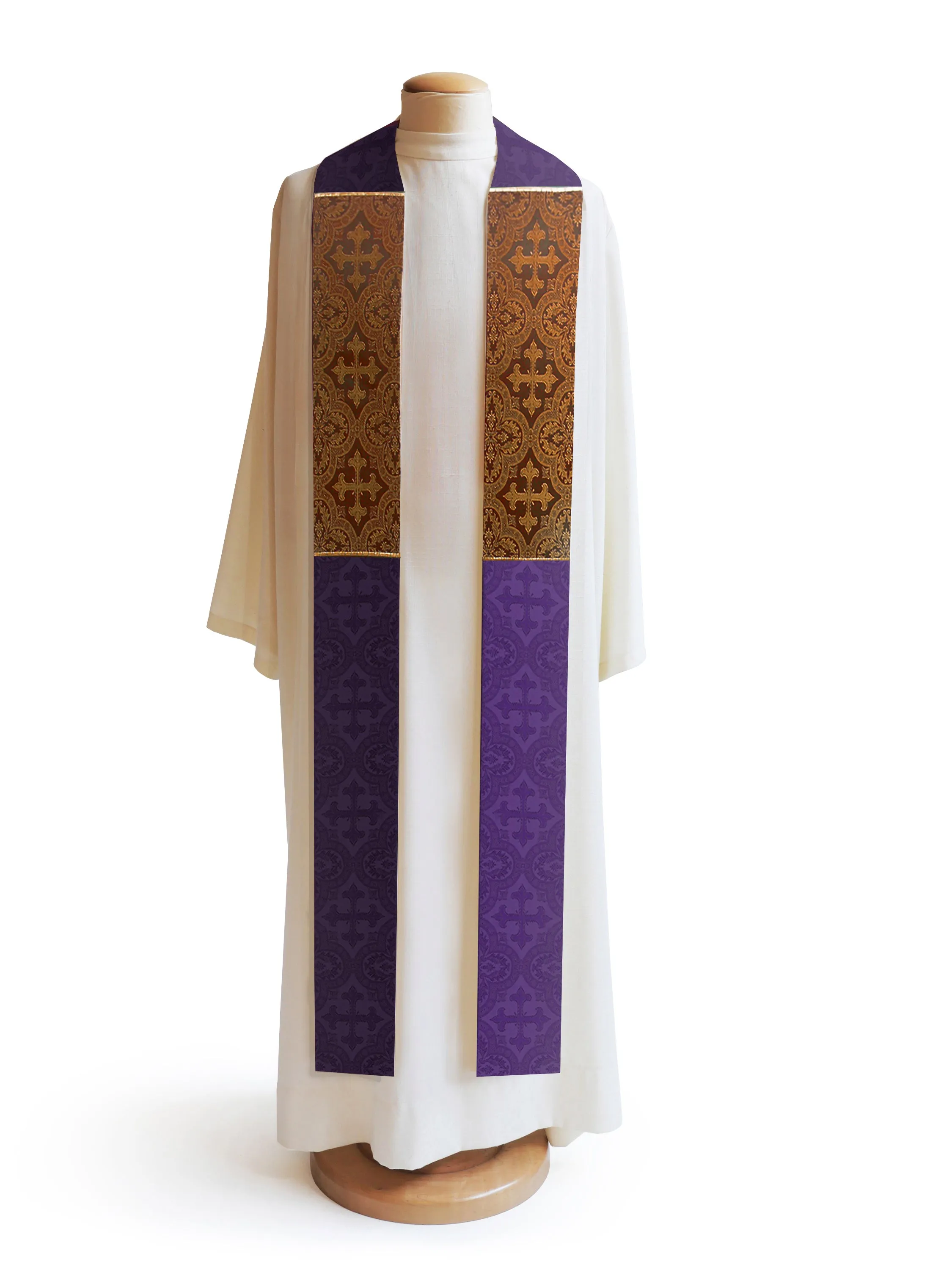 The Francis Classic Cross Sarum Blue & Brocade Burgundy Collection