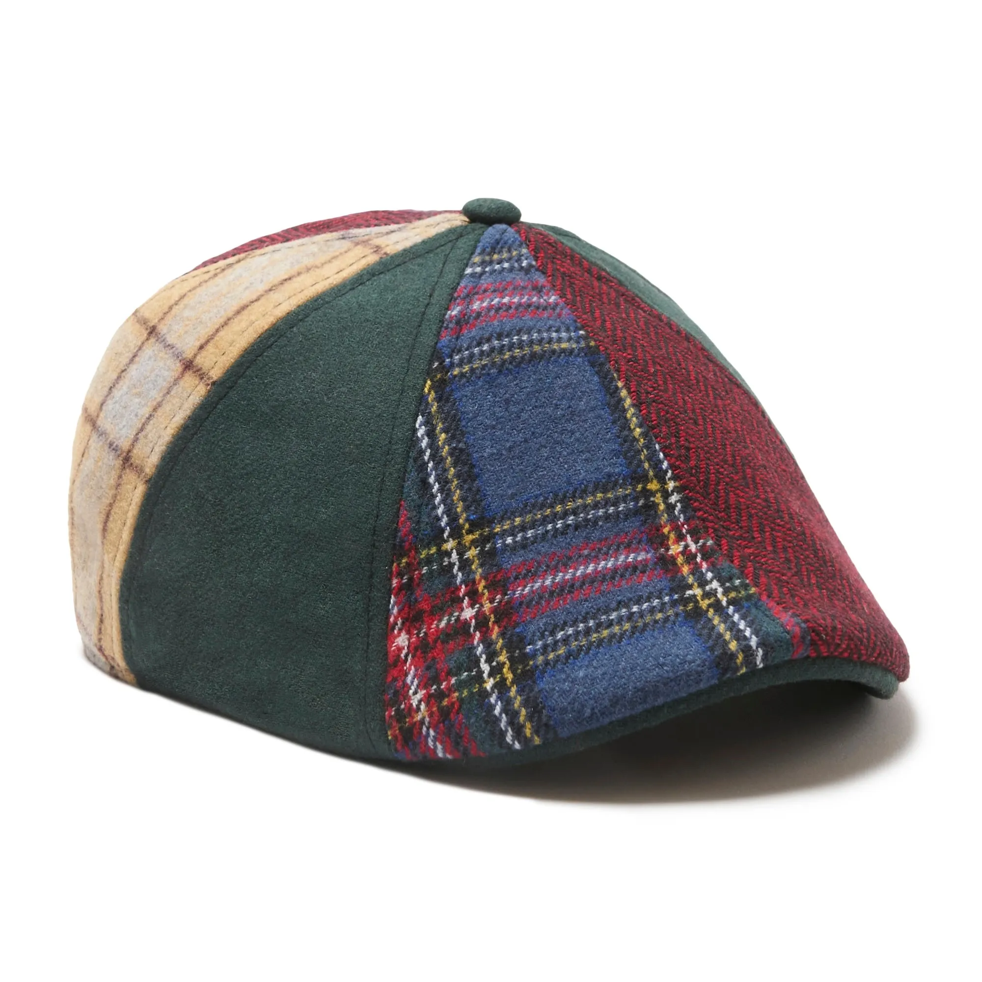 The Nutcracker Boston Scally Cap - Holly & Pine Plaid