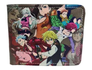 The Seven Deadly Sins Anime Wallet - Premium PVC Leather - Unisex