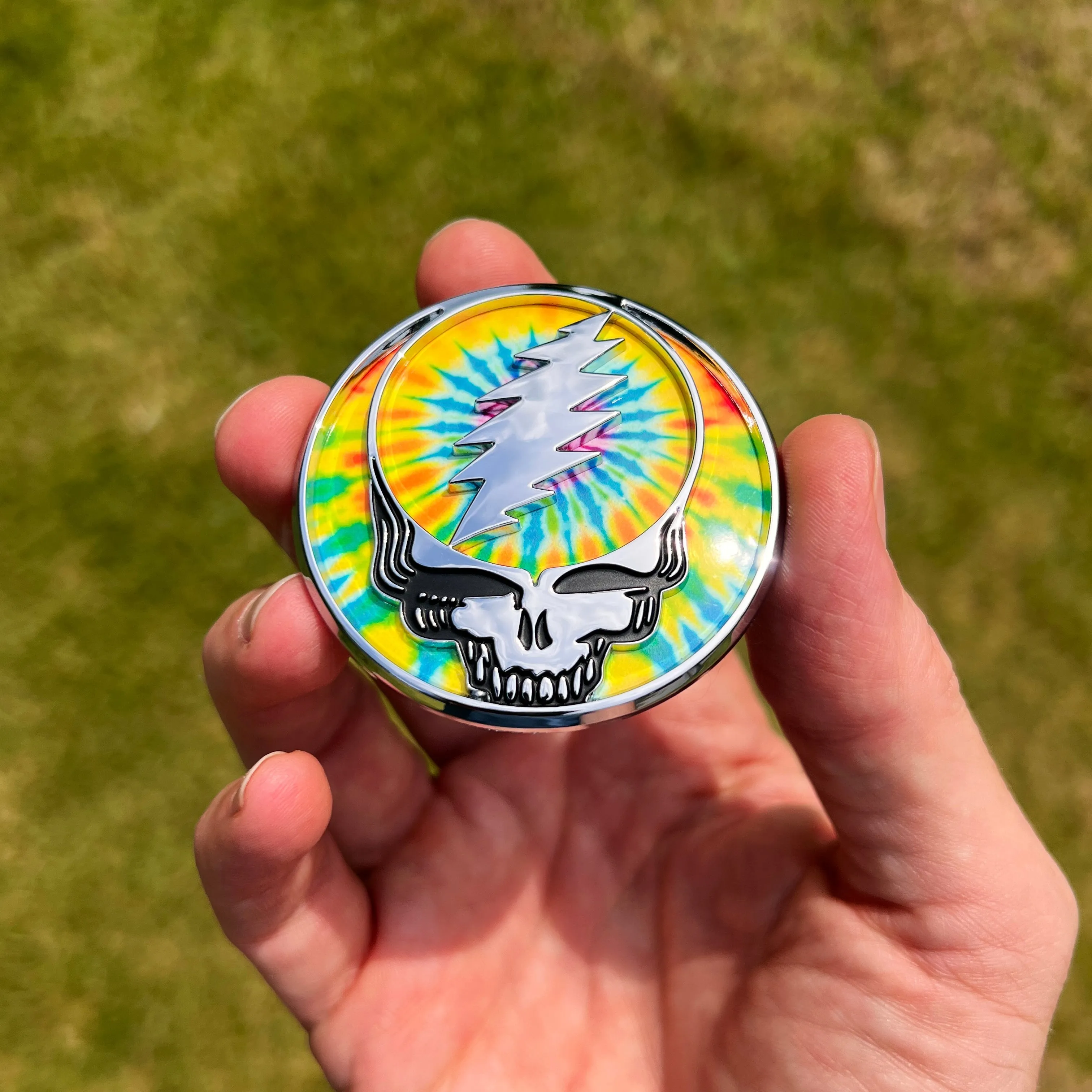 The Tie-Dye Stealie Badge