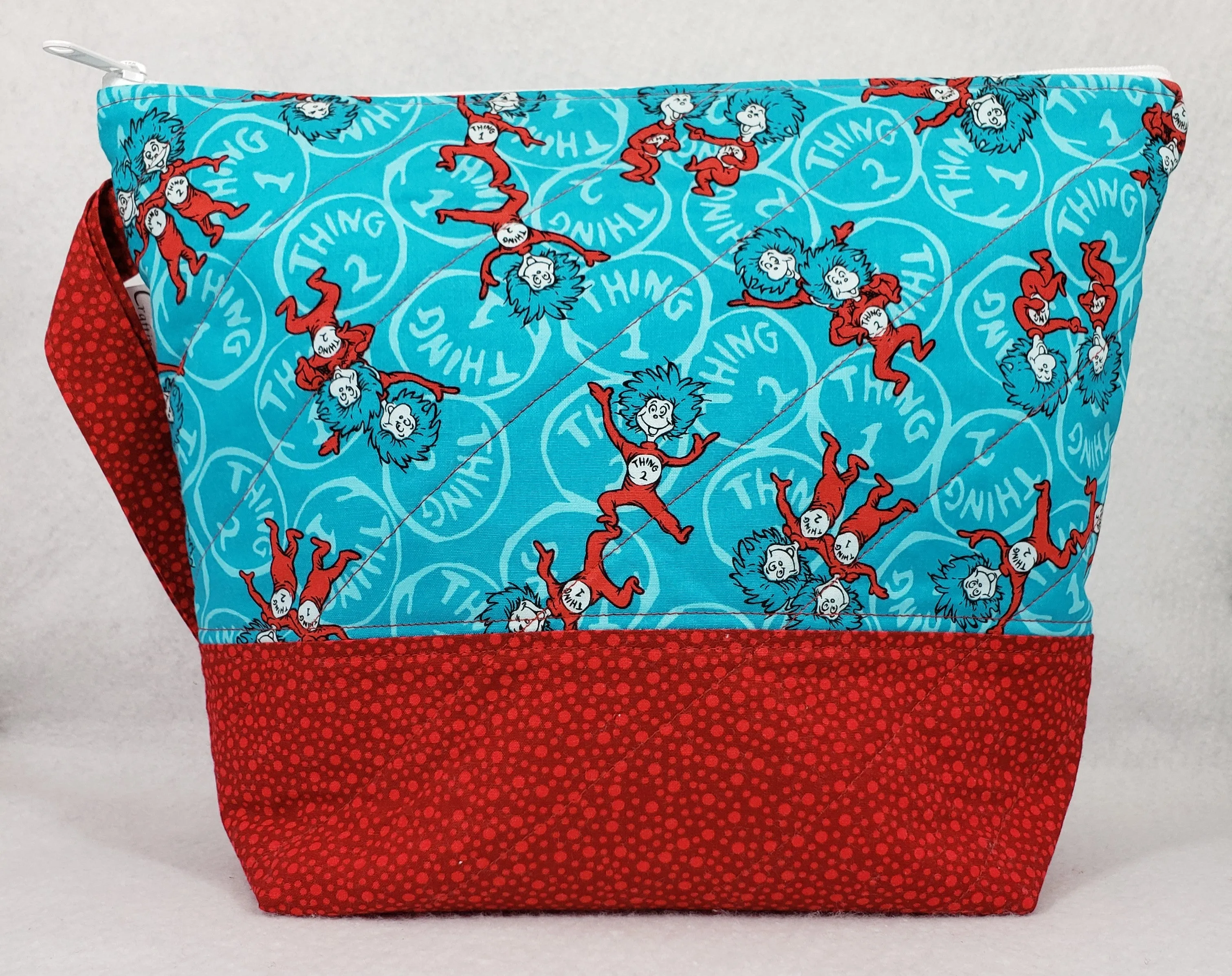 Thing 1 and Thing 2 - Project Bag - Medium