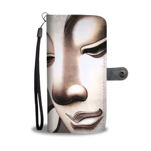 Thoughtful Buddha Wallet Phone Case
