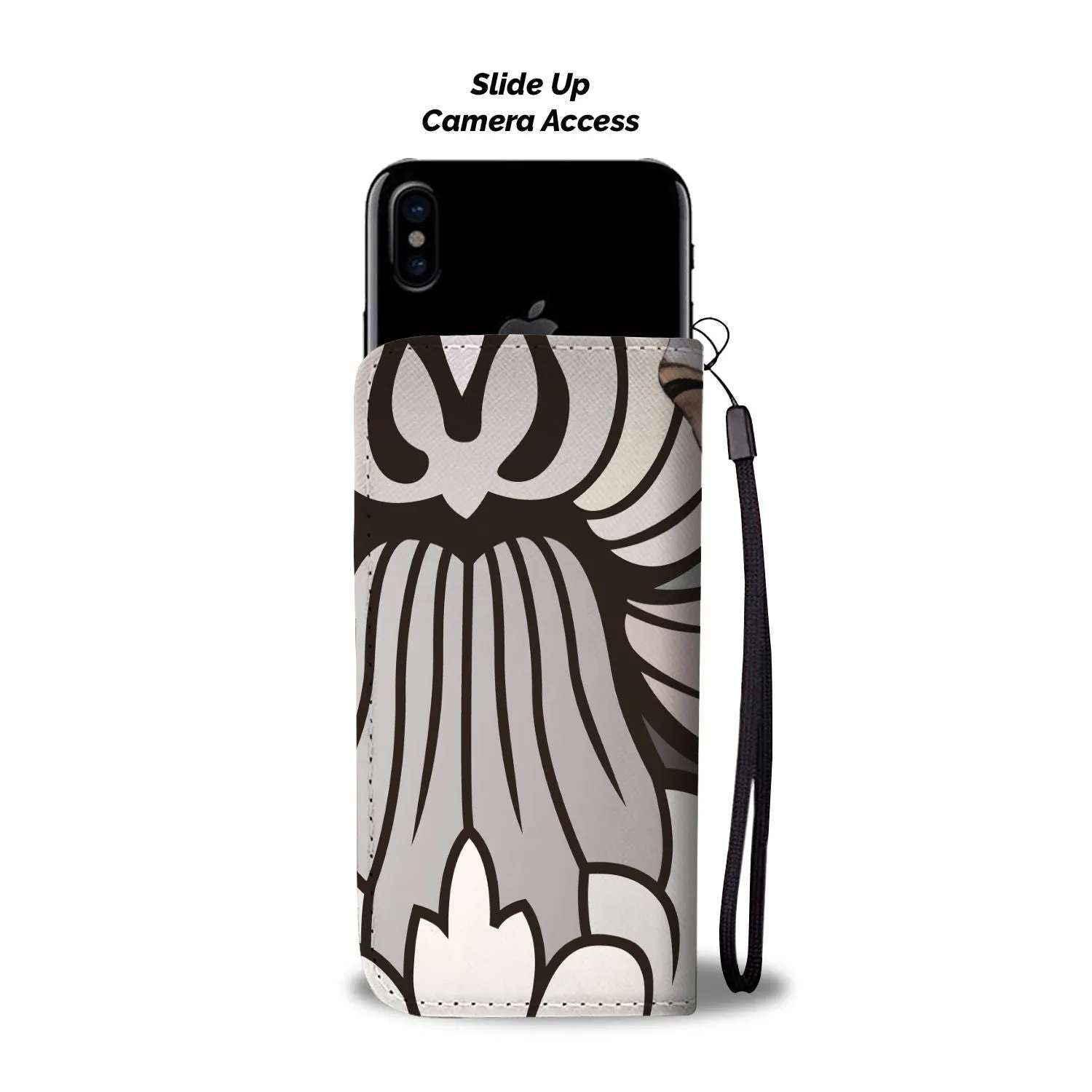 Thoughtful Buddha Wallet Phone Case