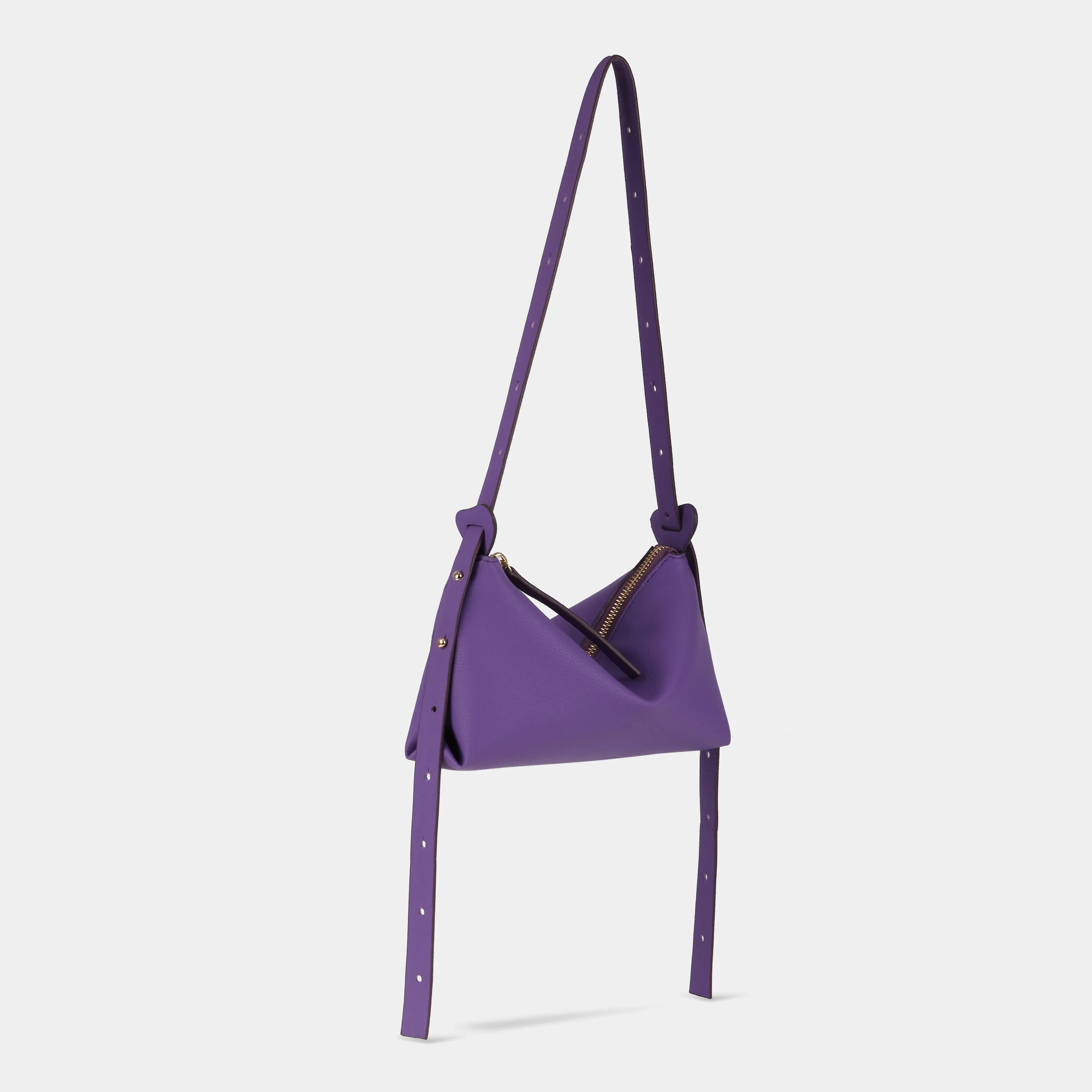 Túi xách M BAG màu tím (nhỏ)