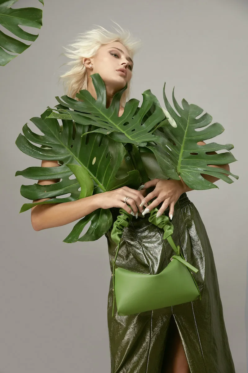 Túi xách M BAG màu tím (nhỏ)