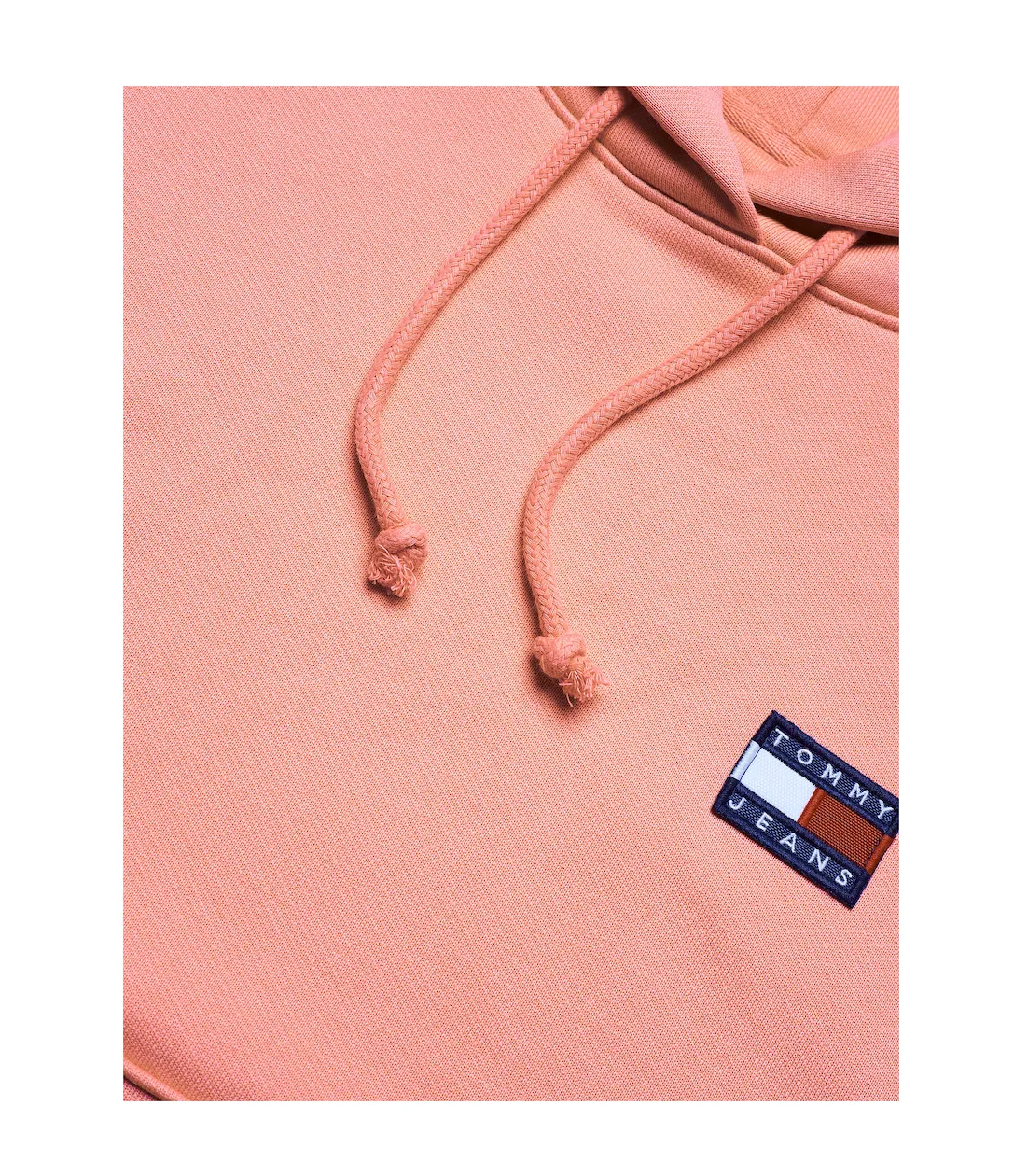 Tjw Tommy Badge Hood - Pink Icing