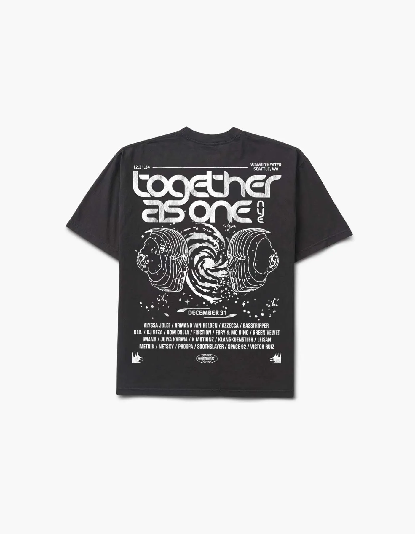 Together As One Vortex Lineup S/S Tee