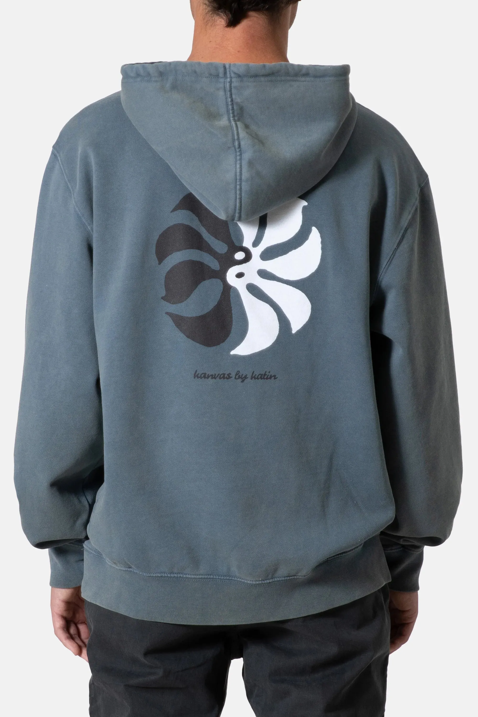 Together Hoodie - Washed Blue Sand Washed