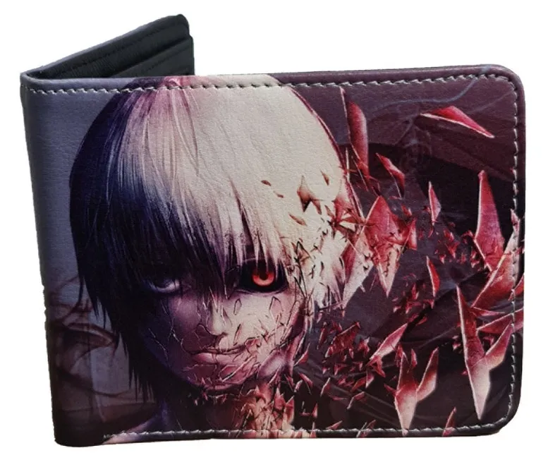 Tokyo Ghoul Ken Kaneki Anime Wallet - Unisex - Premium PVC Leather - United Kingdom