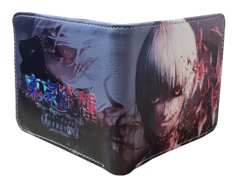 Tokyo Ghoul Ken Kaneki Anime Wallet - Unisex - Premium PVC Leather - United Kingdom