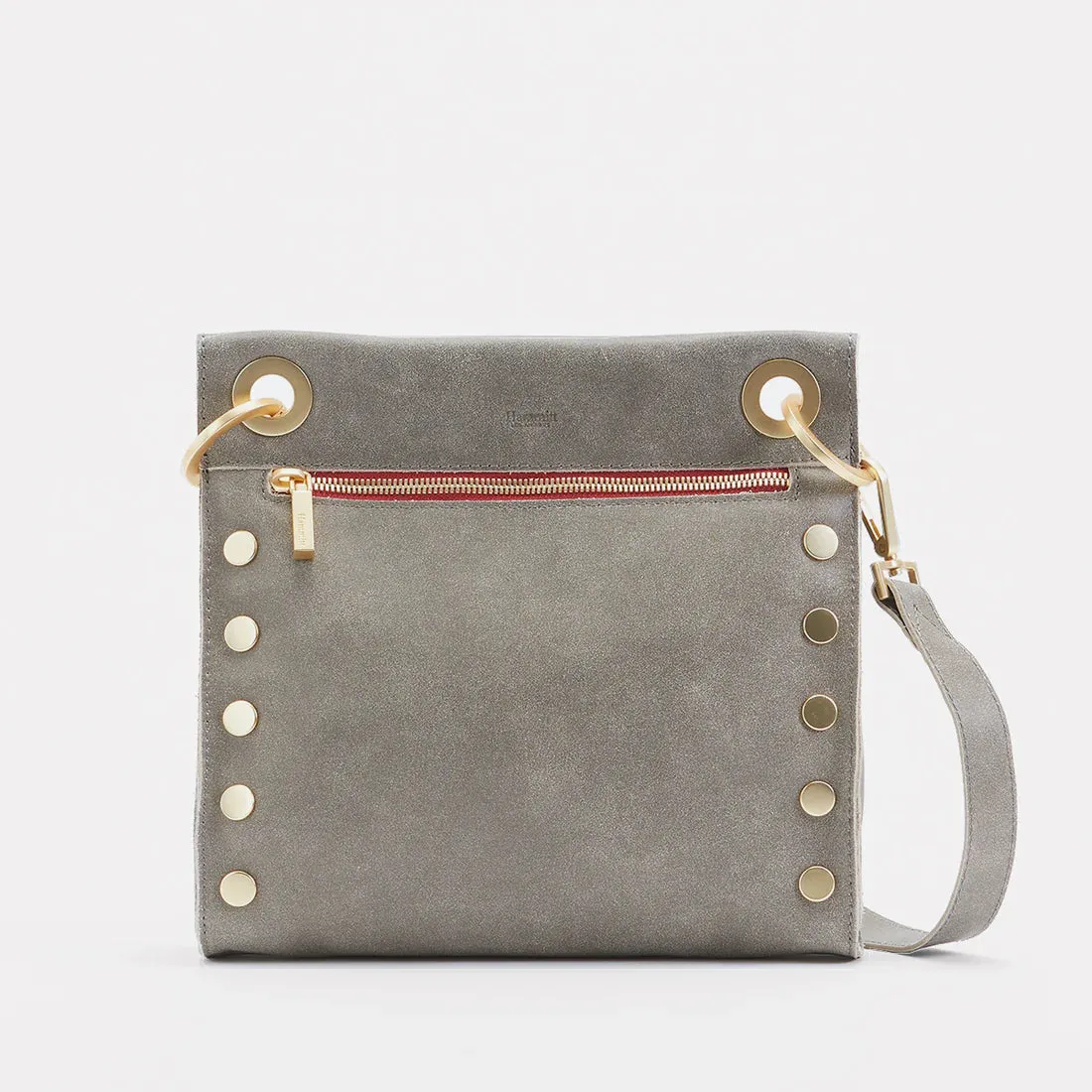 Tony Medium (Pewter Red Zip)