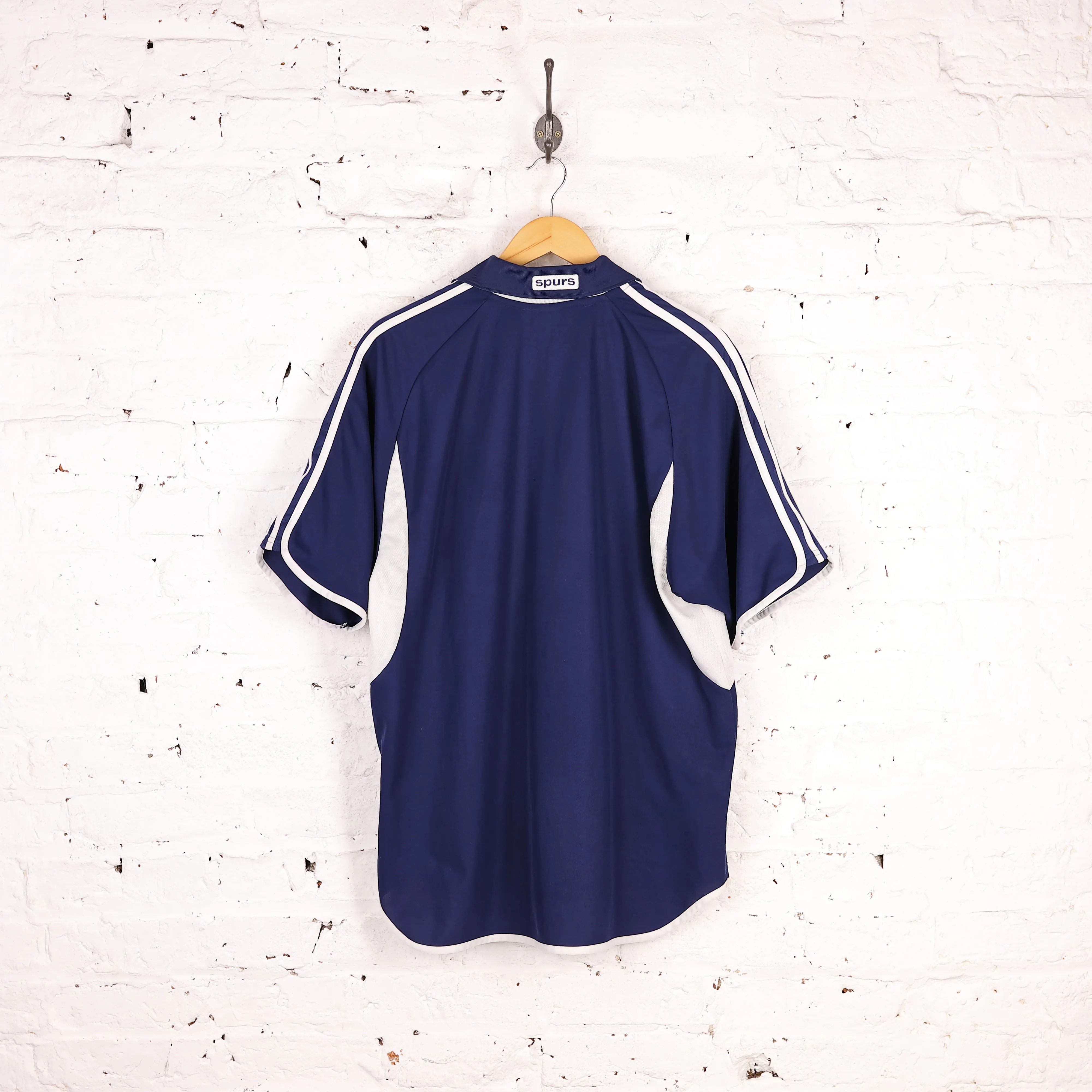 Tottenham Hotspur FC 2001 Adidas Away Football Shirt - Blue - XL