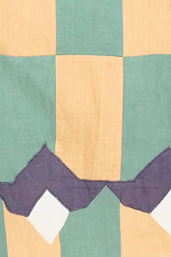 Track Shorts in Teal Origami