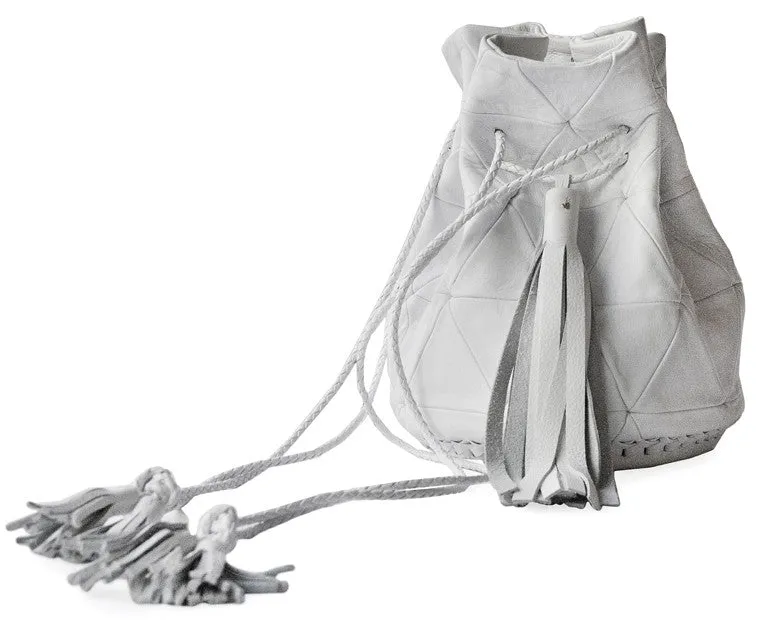 Triangle Patchwork Bullet Bag