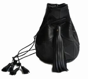 Triangle Patchwork Bullet Bag