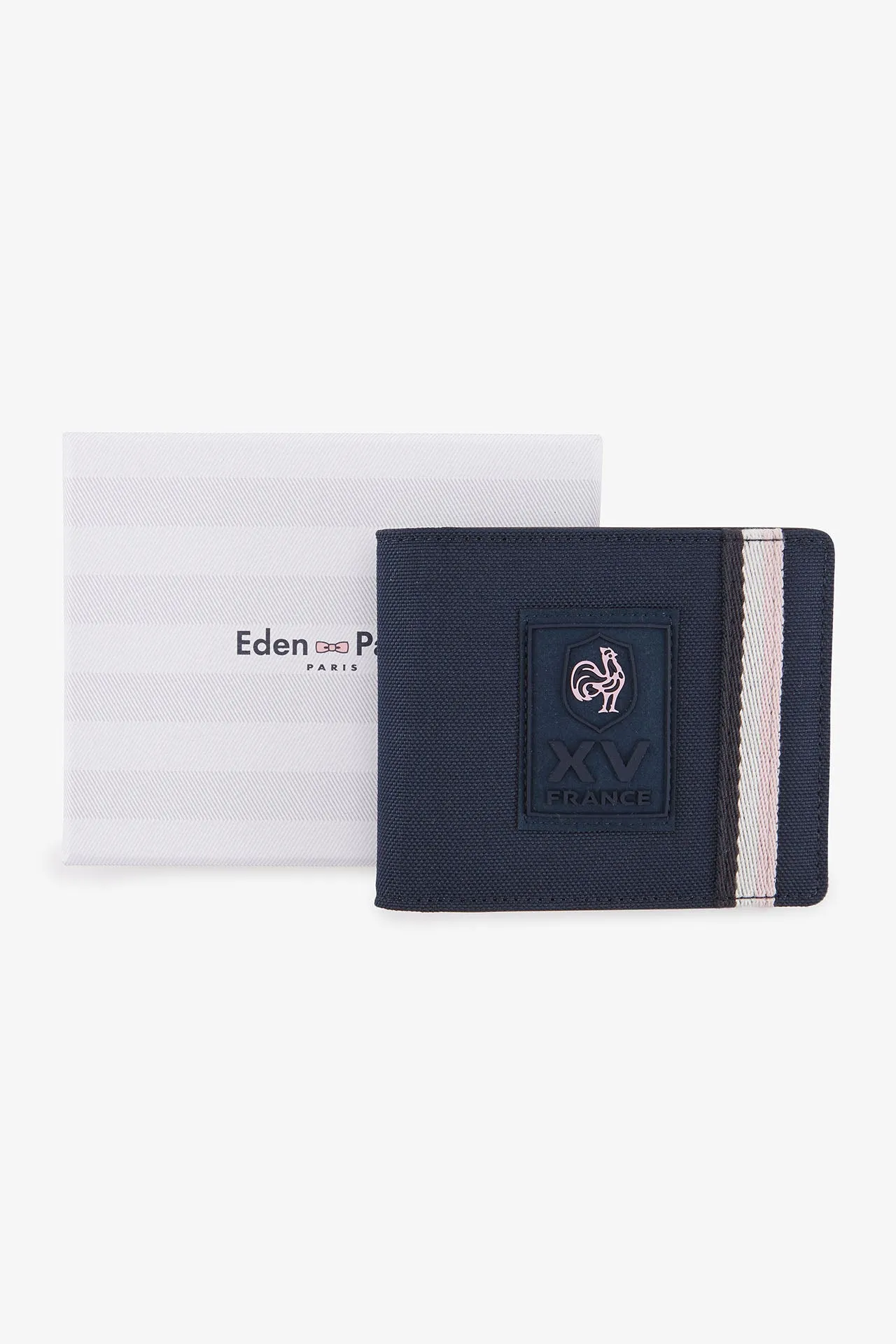 Tricolour France XV Italian-style wallet