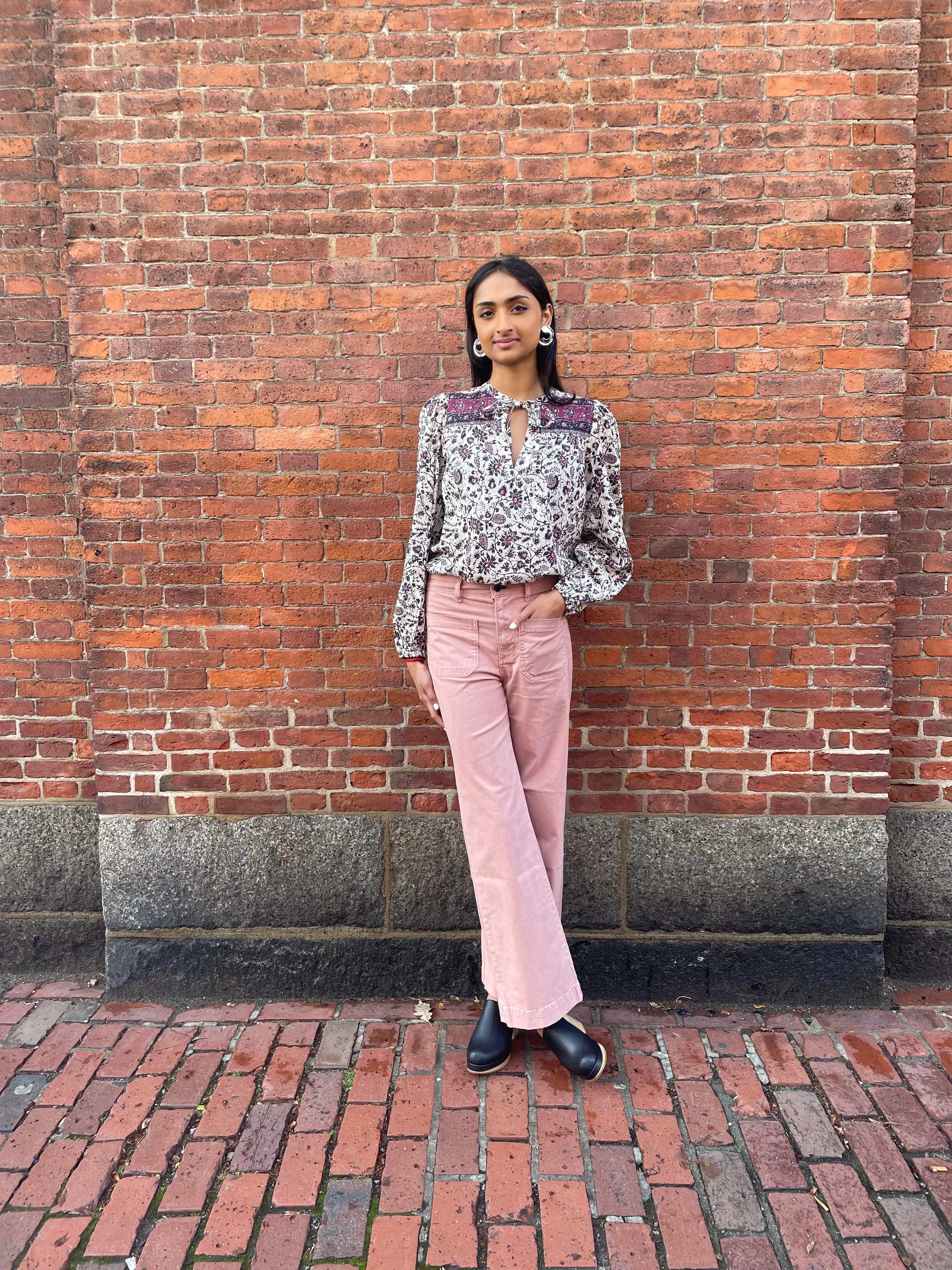 Twill Sailor - Washed Dusty Rose
