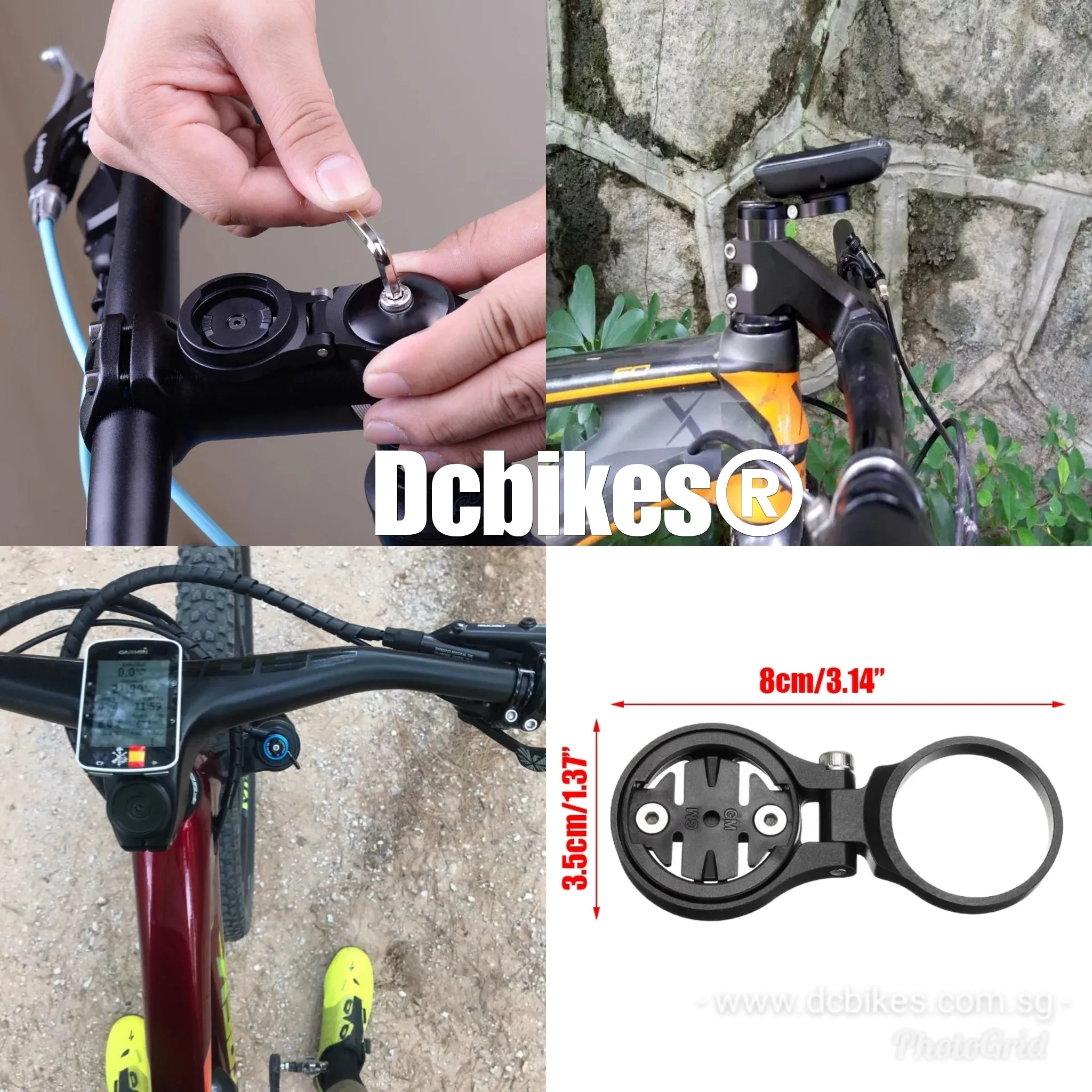 Universal Headset Top Cap Computer Holder Ultralight Mount For GARMIN Andriod HP Phone IPhone Etc 