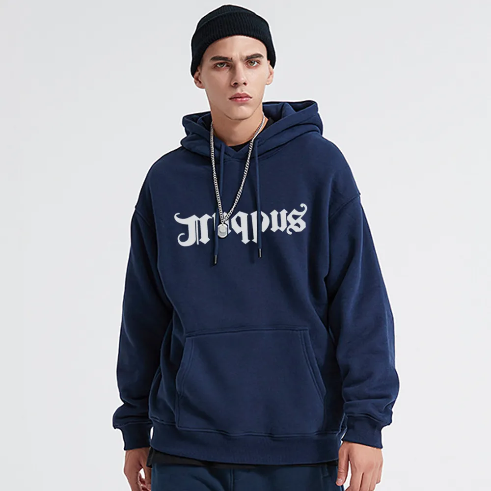 Urban Dark Skeleton Graphic Hoodie