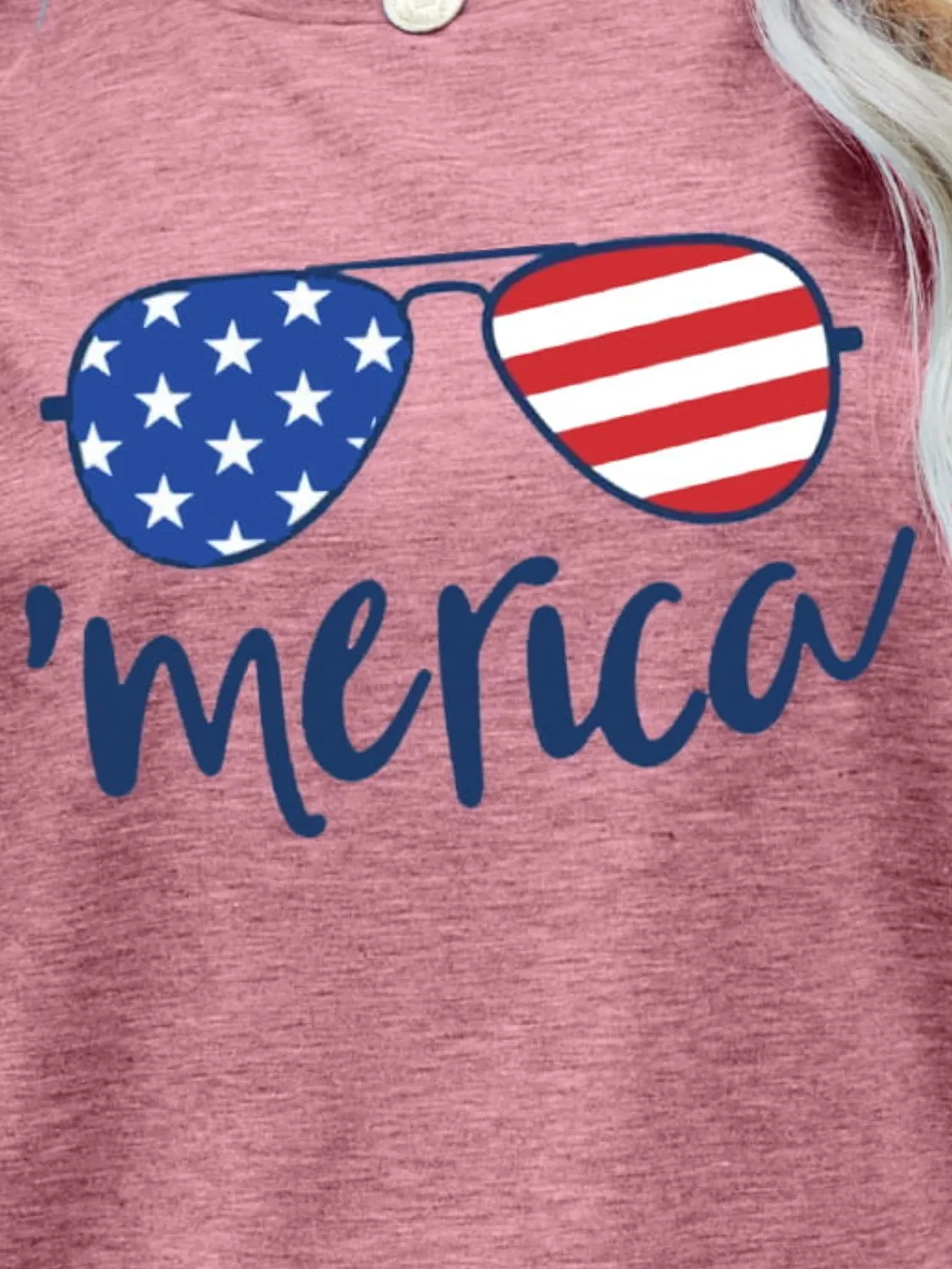 US Flag Glasses Graphic Tee (5 Colors)