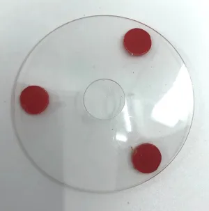 Used Round computer screen protector