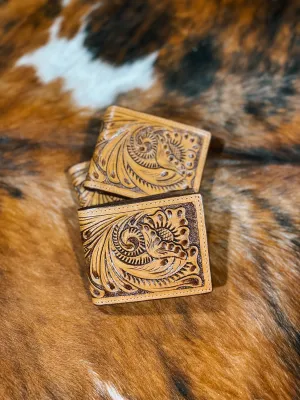 VCC Men's Tooled Leather Wallet