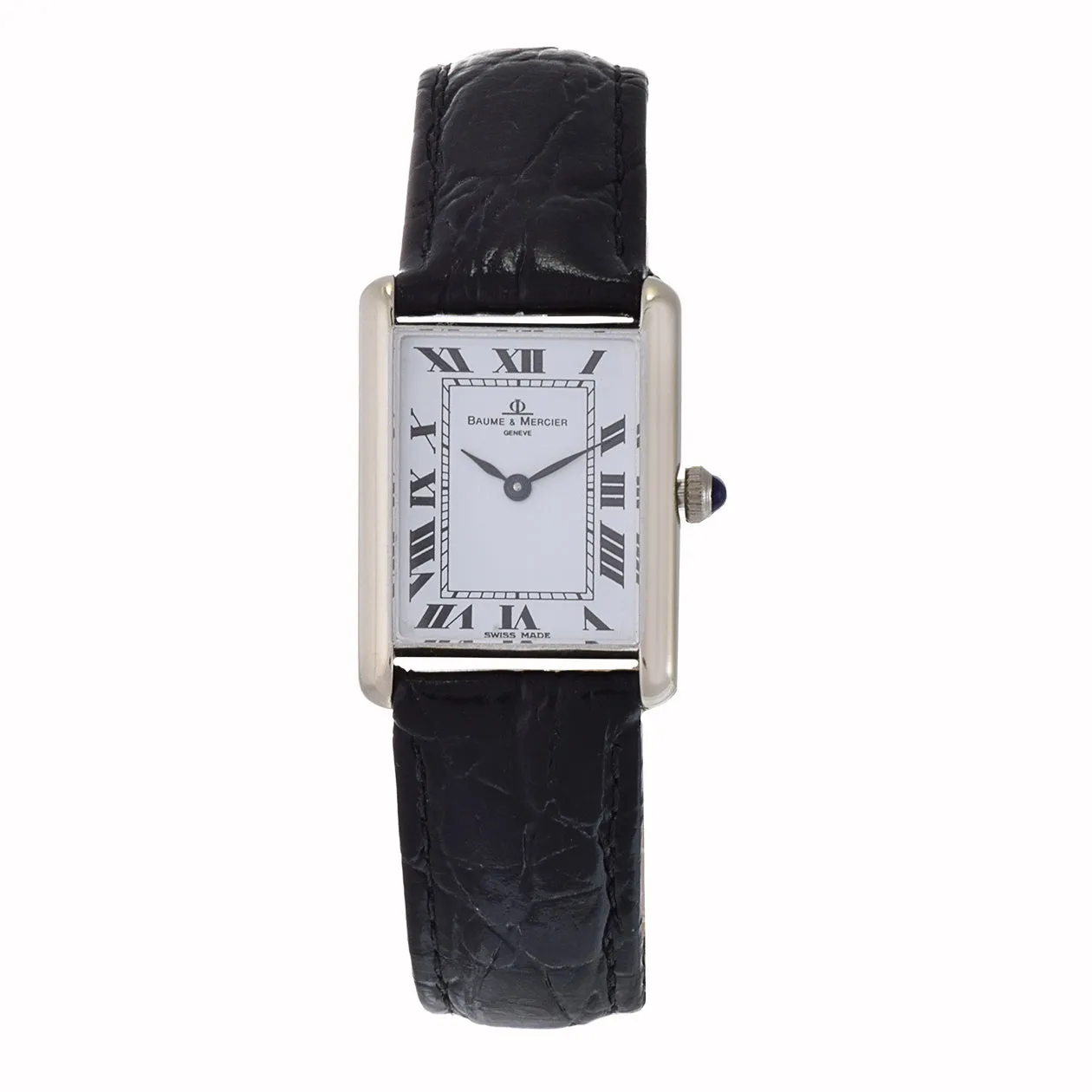 Vintage 1970's Baume & Mercier 18KT White Gold Watch
