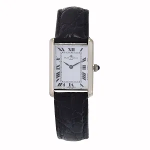 Vintage 1970's Baume & Mercier 18KT White Gold Watch