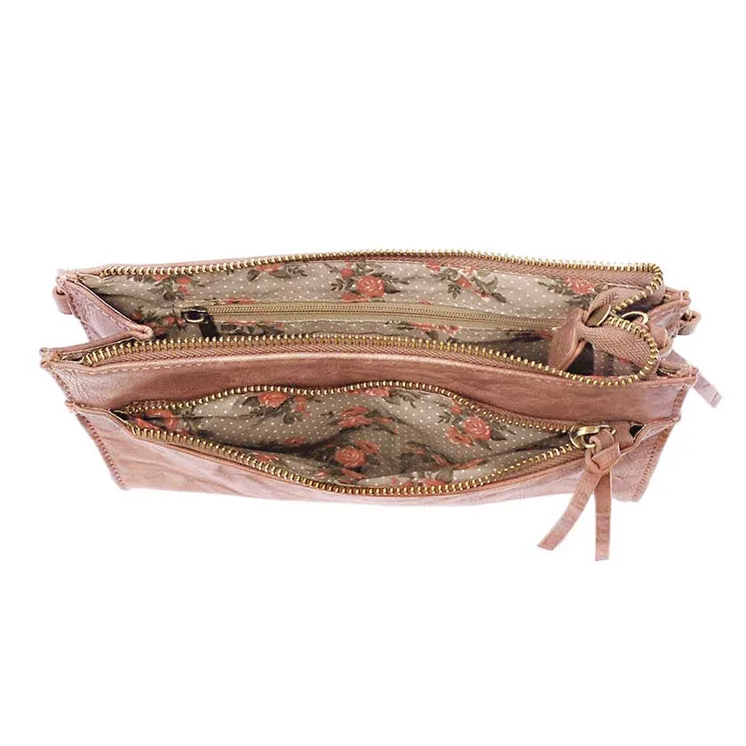 Vintage Crossbody - Mauve