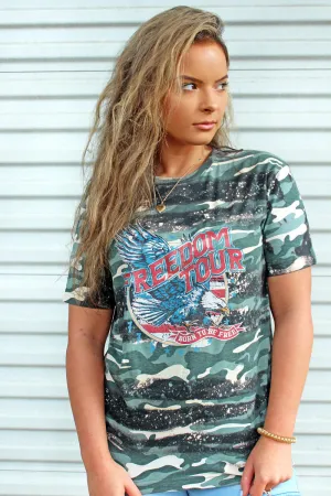 Vintage Freedom Tour Fine Jersey Tee