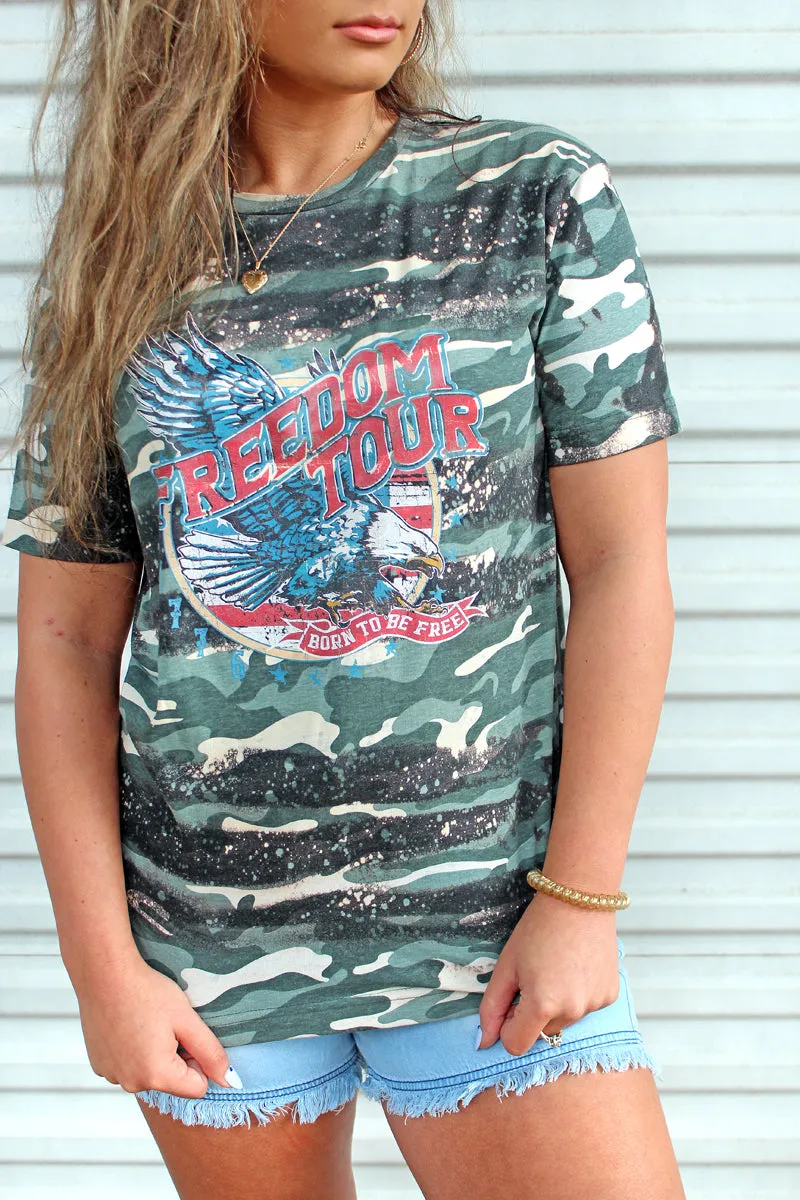 Vintage Freedom Tour Fine Jersey Tee