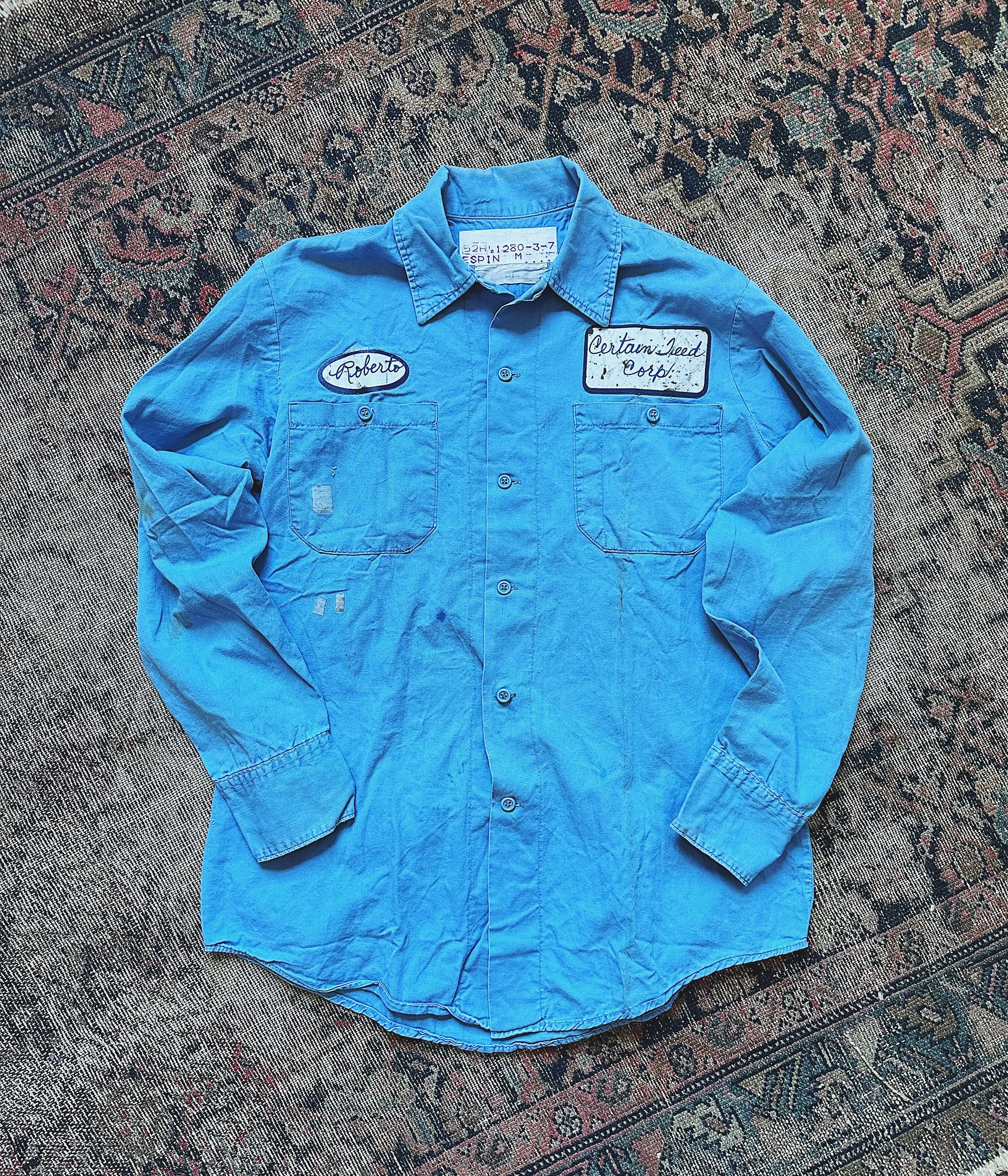Vintage Mechanic Work Shirt