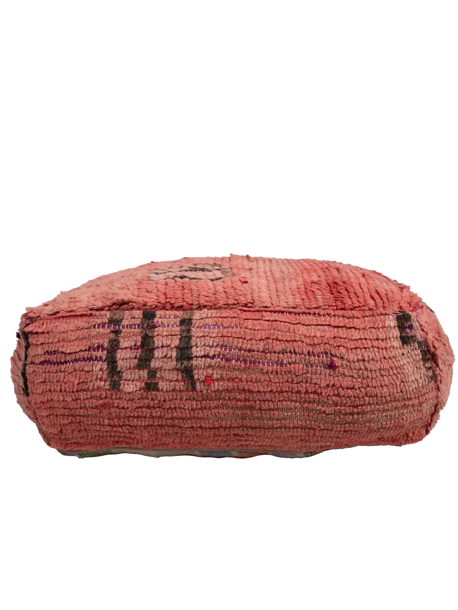 Vintage Rhamna Pouf - Pink