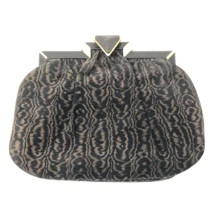 Vintage: Sharif Black and Brown Crossbody Bag