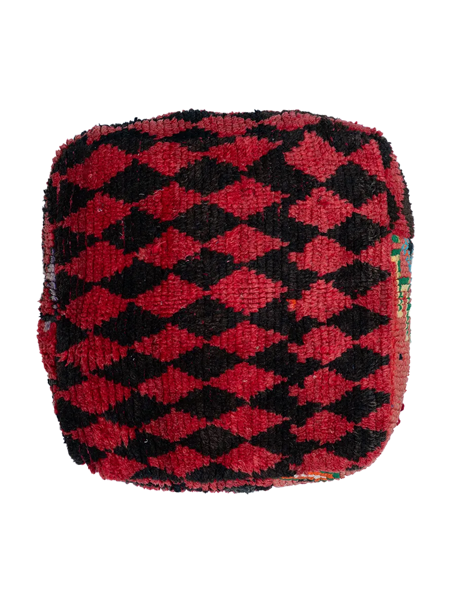 Vintage Sidi Mokhtar Pouf - Diamonds
