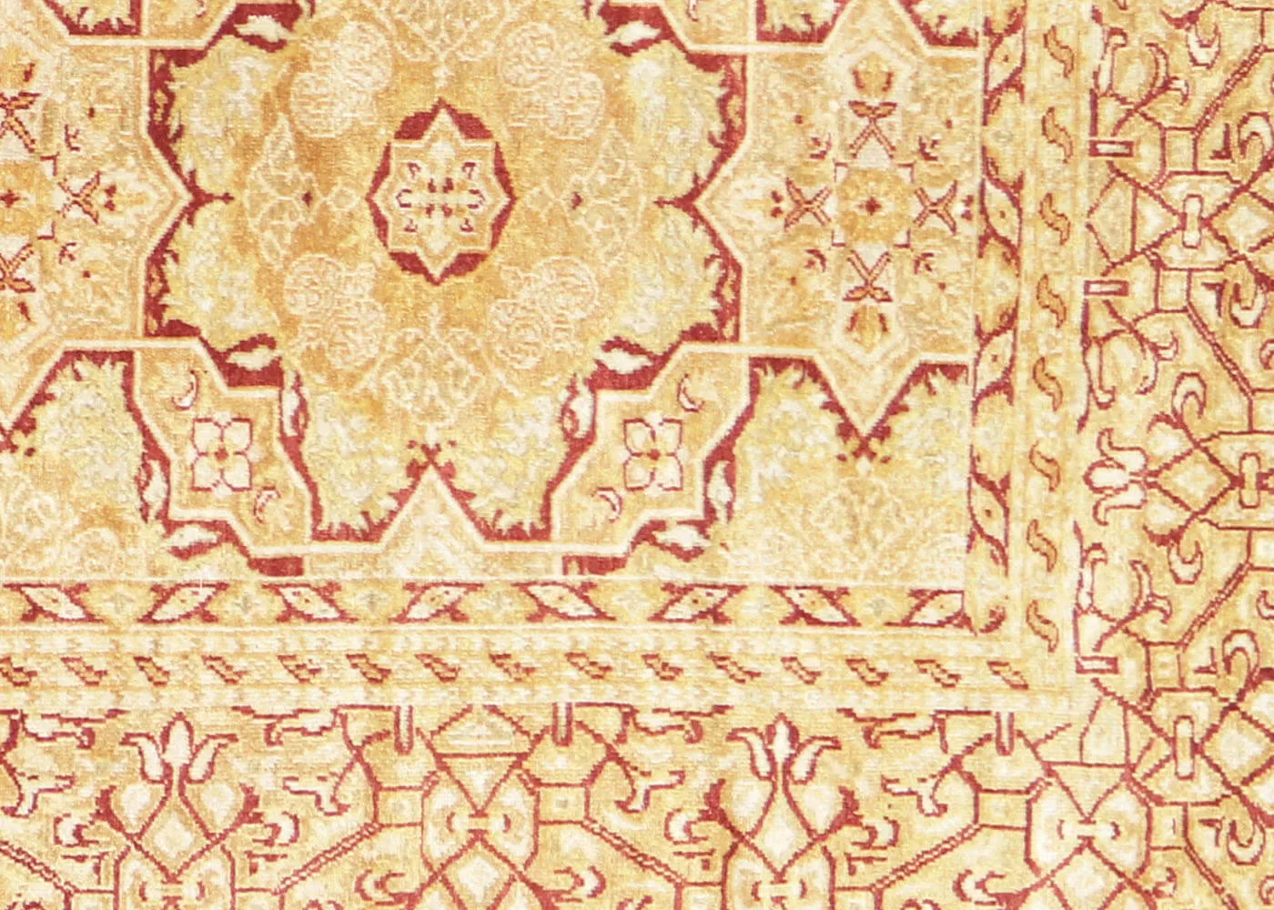Vintage Turkish Oushak Rug - 8'8" x 11'3"