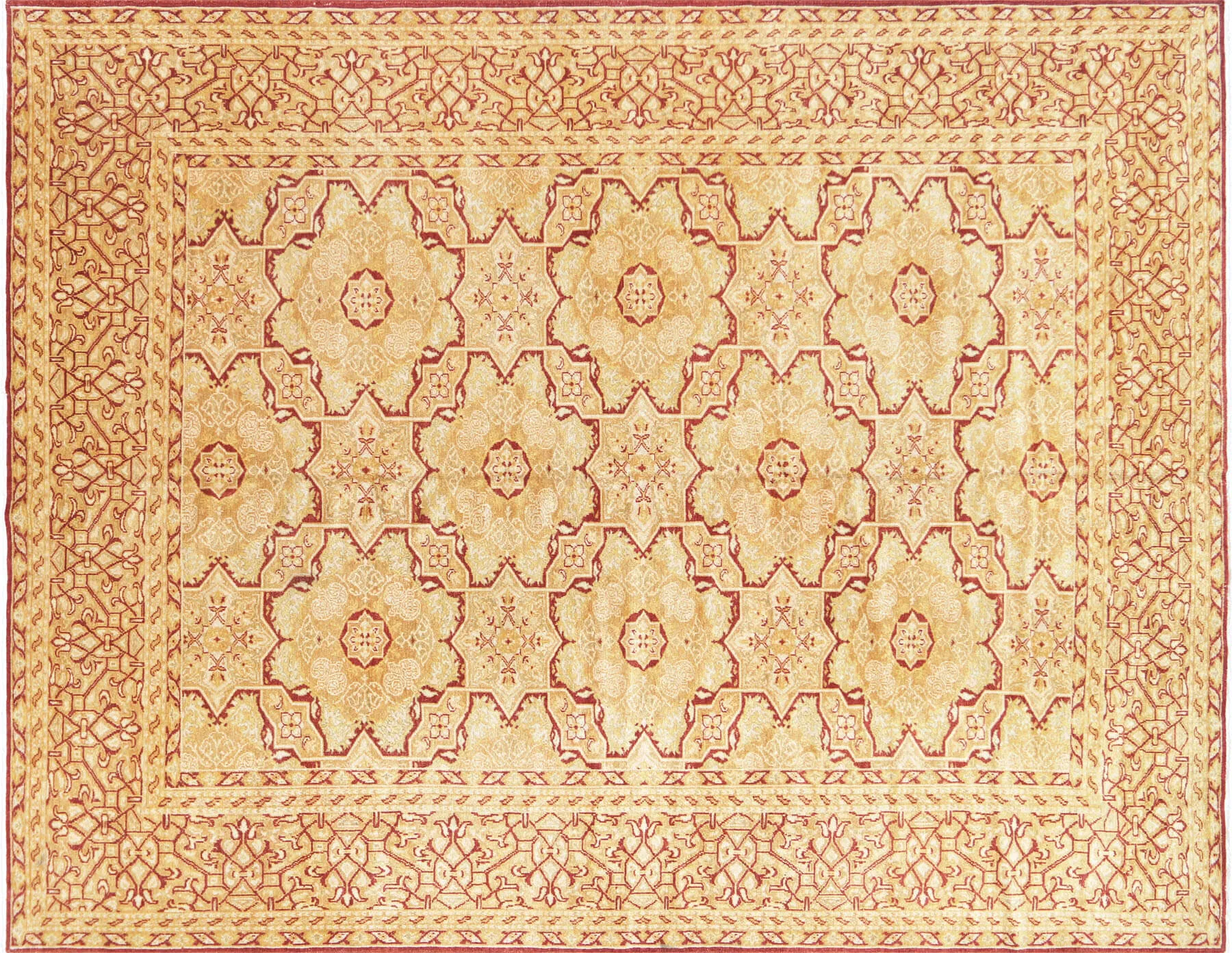 Vintage Turkish Oushak Rug - 8'8" x 11'3"