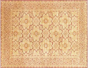 Vintage Turkish Oushak Rug - 8'8" x 11'3"