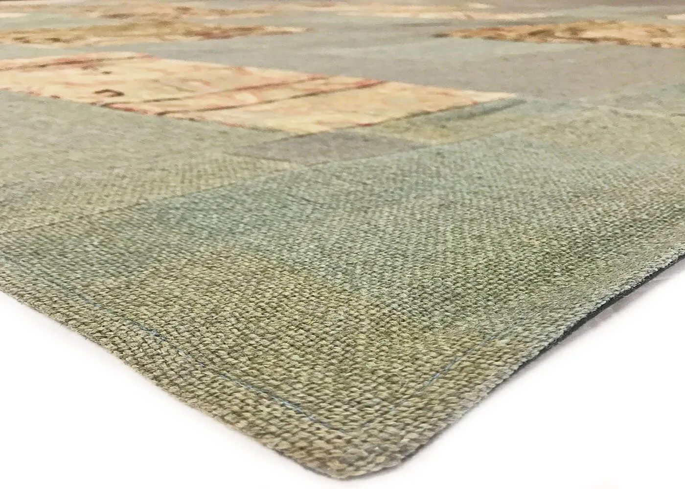 Vintage Turkish Patchwork Kilim - 5'10" x 9'1"